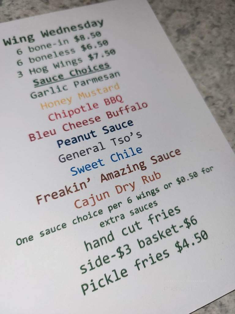 The Lunchbox Eatery - Fort Ransom, ND menu_pic