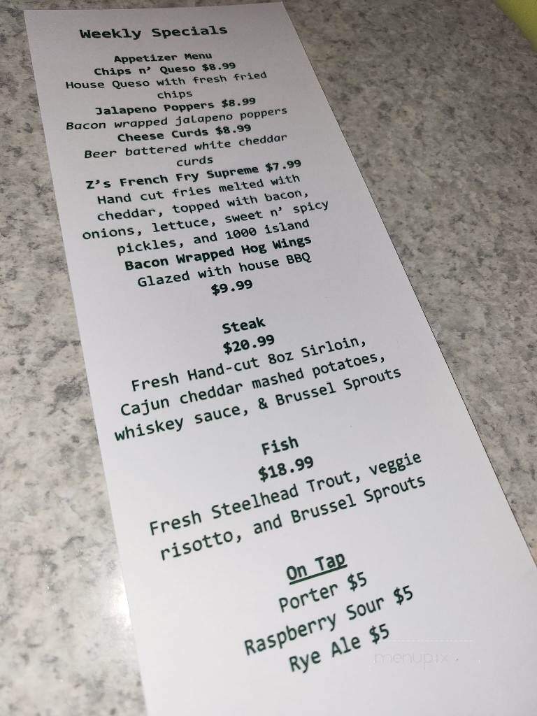 The Lunchbox Eatery - Fort Ransom, ND menu_pic