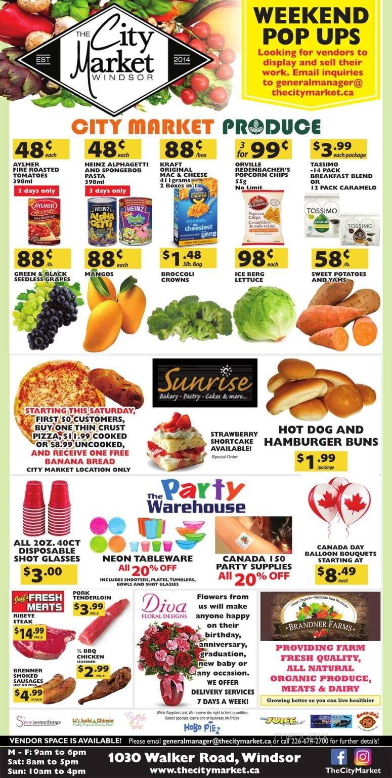 The City Market - Windsor, ON menu_pic