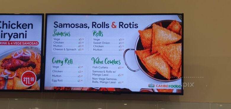Canbe Foods - Scarborough, ON menu_pic