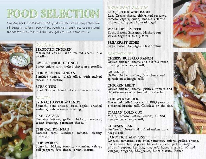 The Cove at Cobb Island - Cobb Island, MD menu_pic