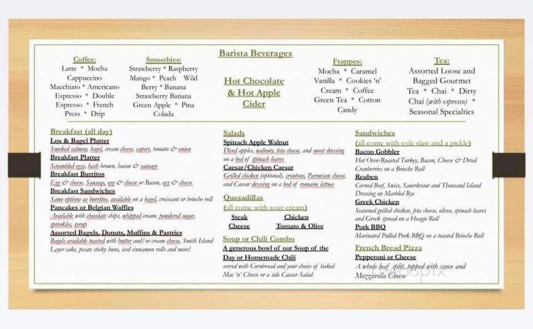 The Cove at Cobb Island - Cobb Island, MD menu_pic