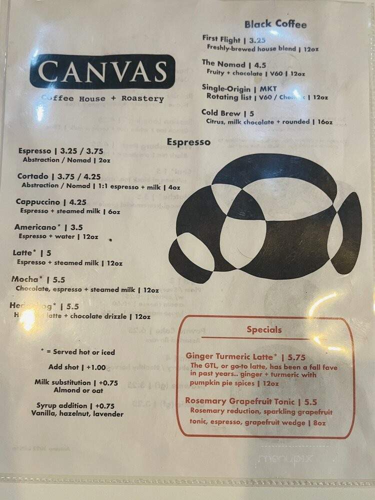 Canvas Coffee House - Newport News, VA