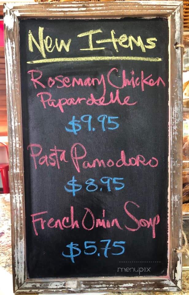 Moschetti Cafe - Vallejo, CA menu_pic