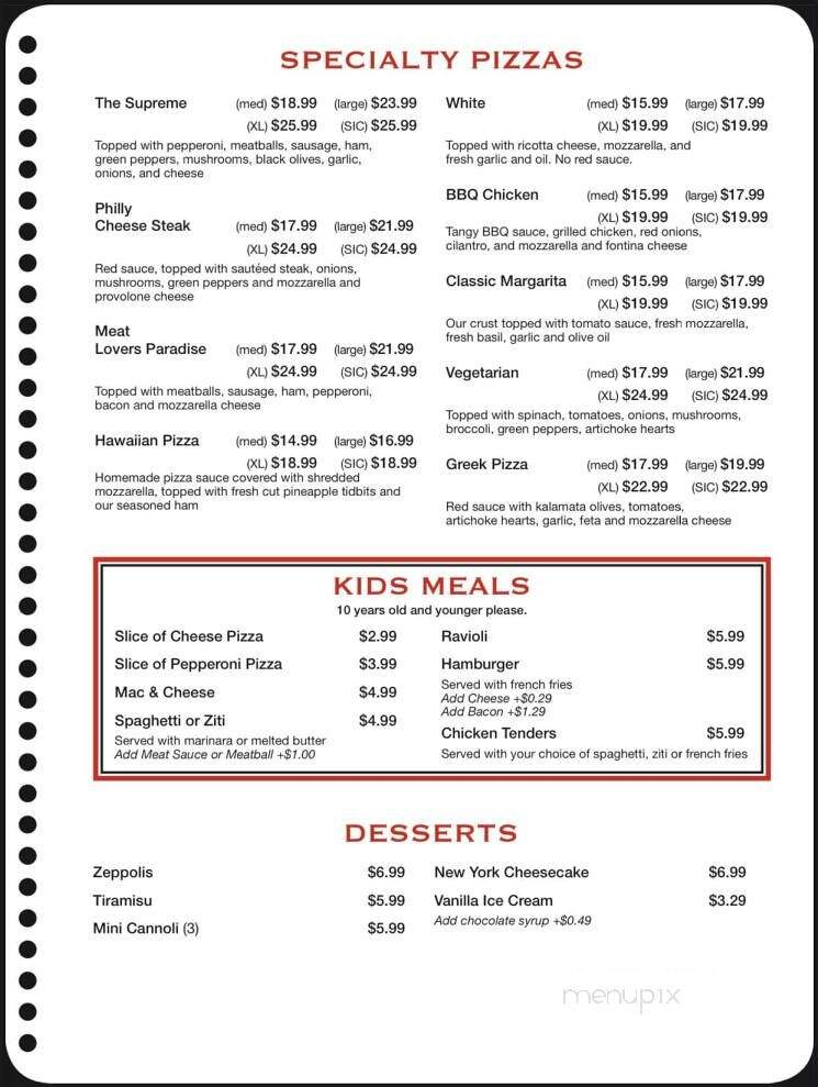 Vendetti's - Cumming, GA menu_pic