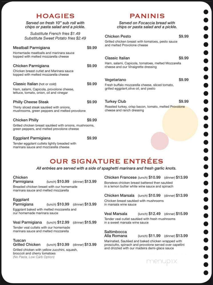 Vendetti's - Cumming, GA menu_pic