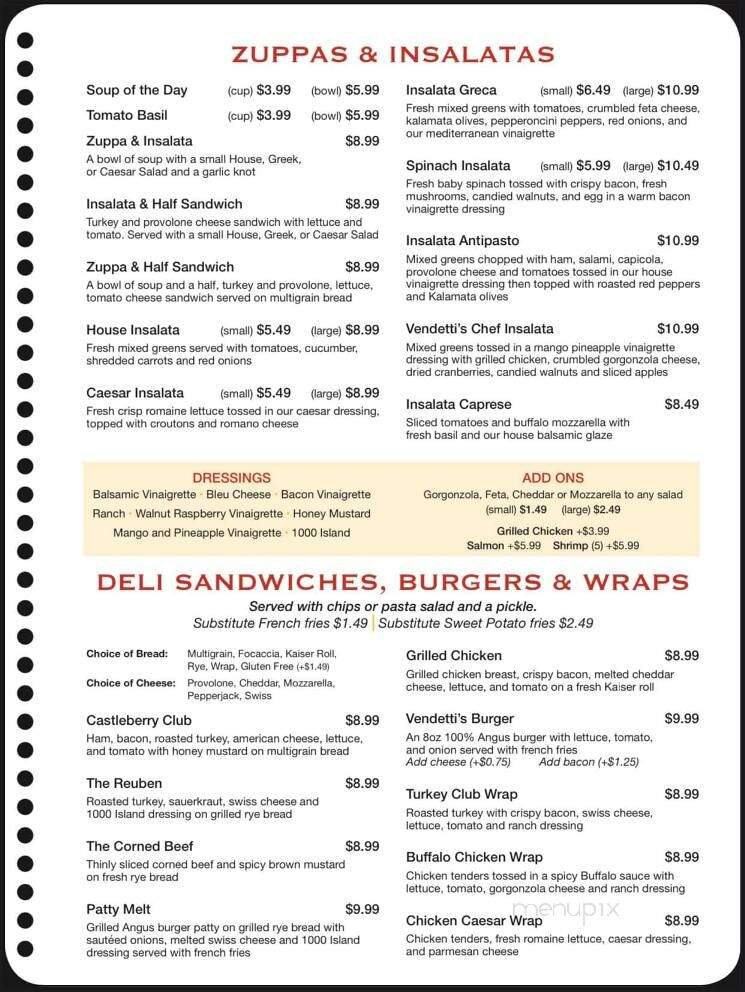 Vendetti's - Cumming, GA menu_pic
