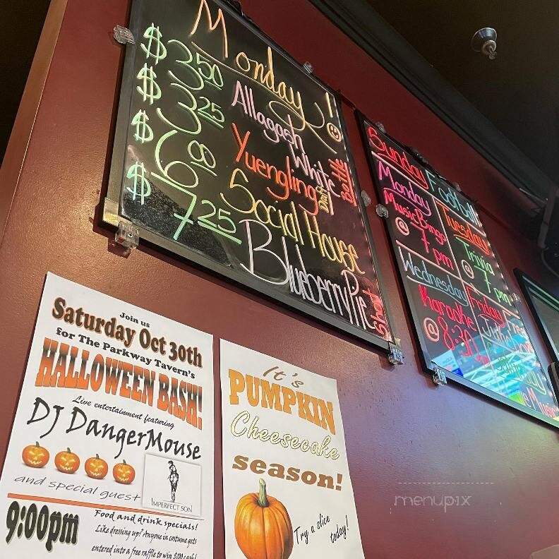 The Parkway Tavern - Cary, NC menu_pic