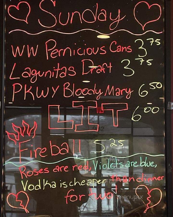 The Parkway Tavern - Cary, NC menu_pic