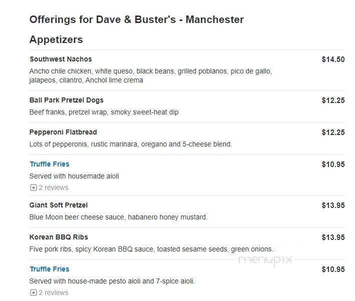 Dave & Buster's - Manchester, NH