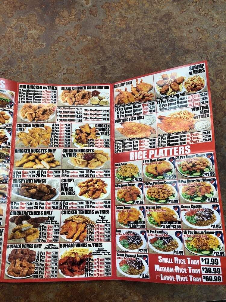 NY Chicken and Grill - East Hartford, CT menu_pic