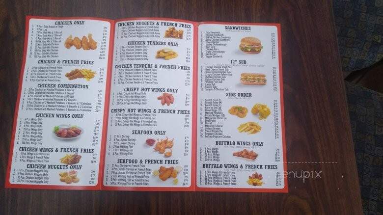 NY Chicken and Grill - East Hartford, CT menu_pic