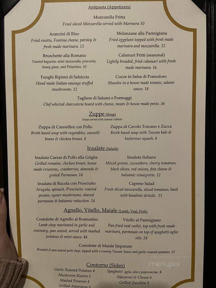 Bonta del Forno Ristorante - Denham Springs, LA menu_pic