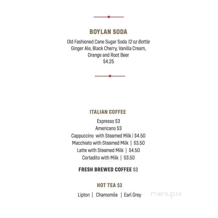 Pizzeria Sophia - Delray Beach, FL menu_pic