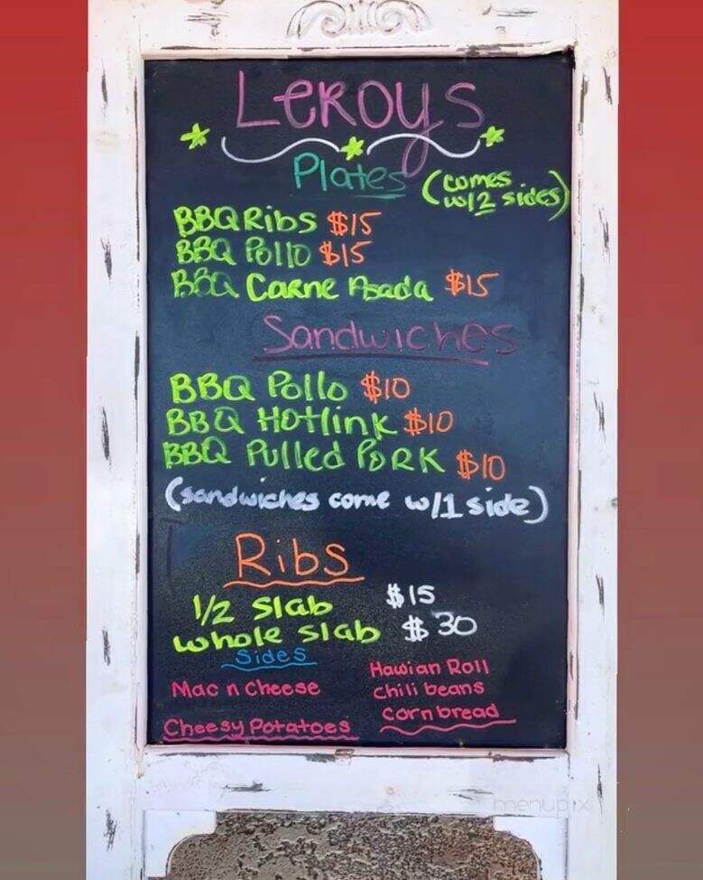 Leroys Backyard BBQ - El Centro, CA