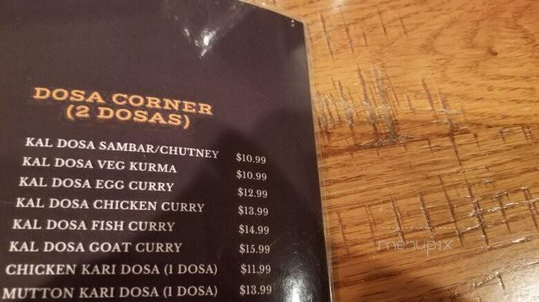 Nalan Indian Cuisine - Alpharetta, GA menu_pic