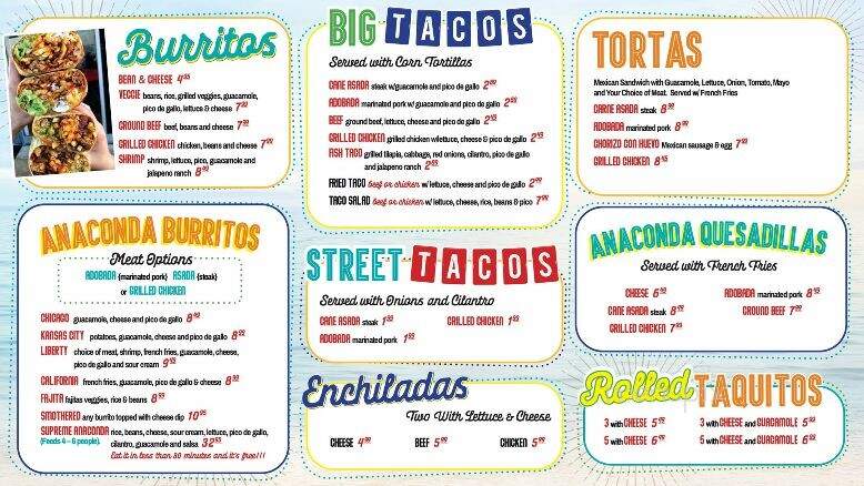 Macarena's Mexican Food - Kansas City, MO menu_pic