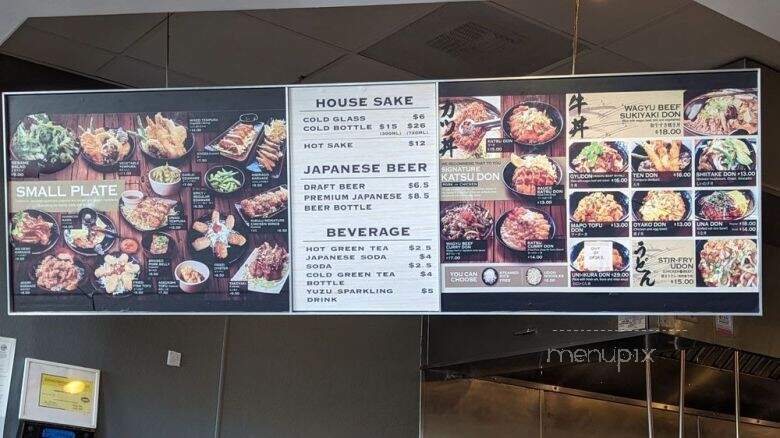 KoKoLo Donburi - Walnut Creek, CA menu_pic