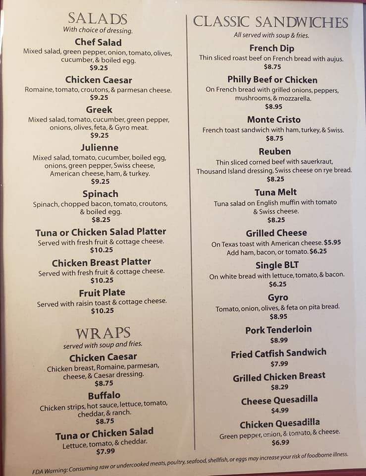 Little Chef's Pancake House - Angola, IN menu_pic