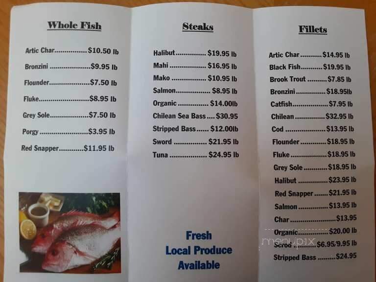 Lighthouse Seafood - Hampton Bays, NY menu_pic