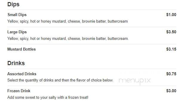 Philly Pretzel Factory - York, PA menu_pic