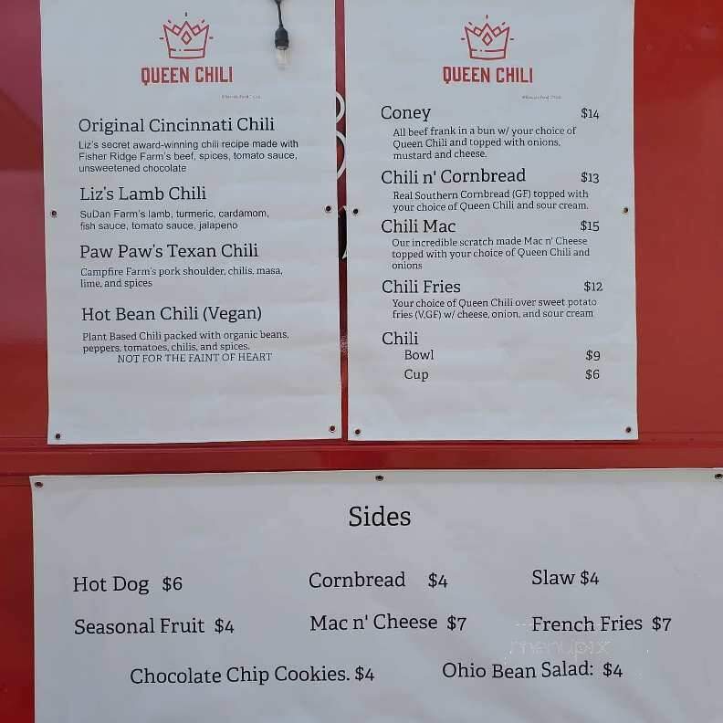 Queen Chili - Oregon City, OR menu_pic