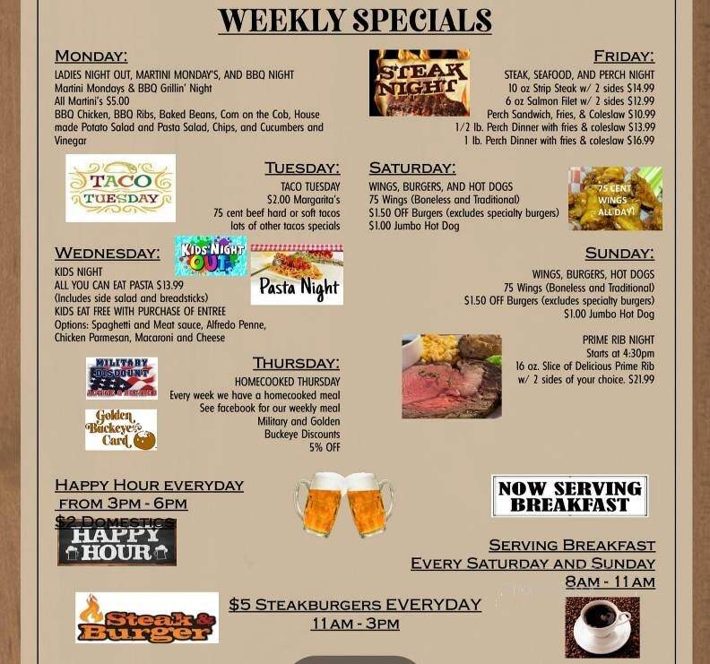 The Press Box - Norwalk, OH menu_pic