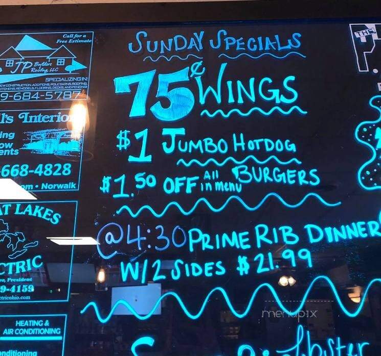 The Press Box - Norwalk, OH menu_pic