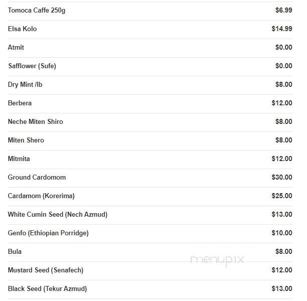 Turkuaz Market - Manassas, VA menu_pic
