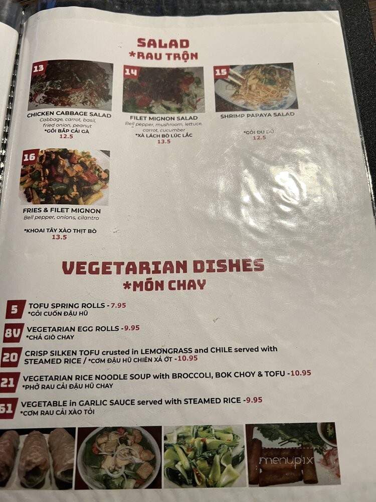 Pho May - Cypress, CA menu_pic