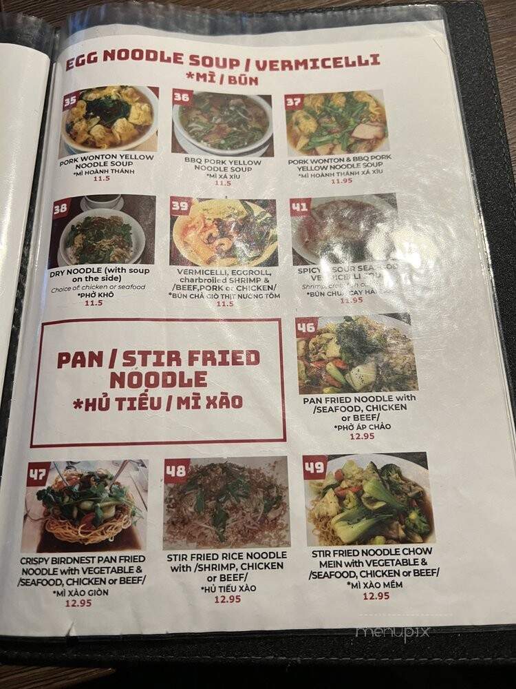 Pho May - Cypress, CA menu_pic