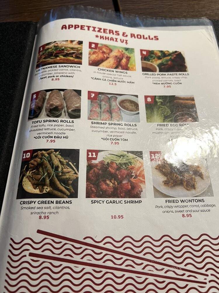 Pho May - Cypress, CA menu_pic