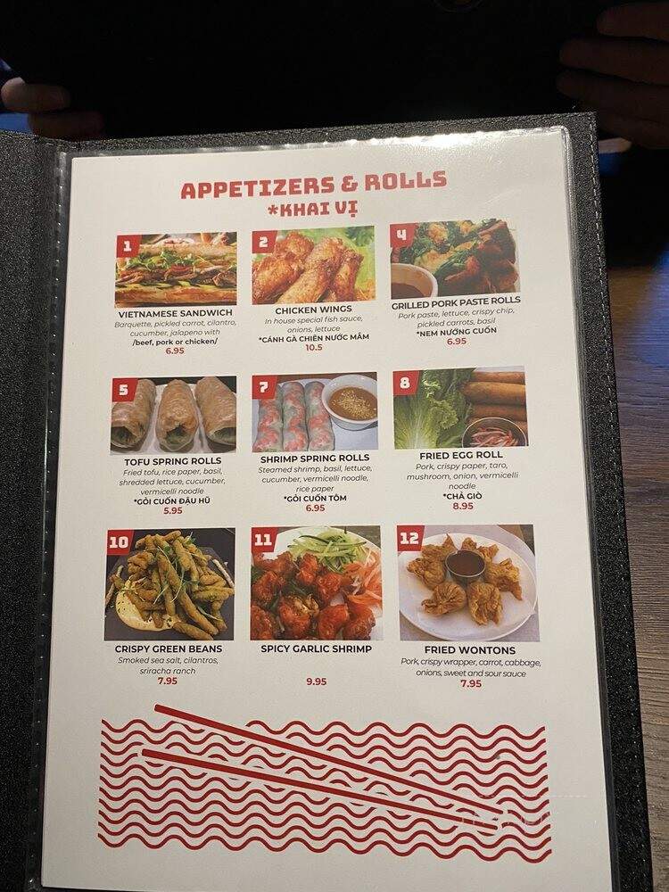 Pho May - Cypress, CA menu_pic