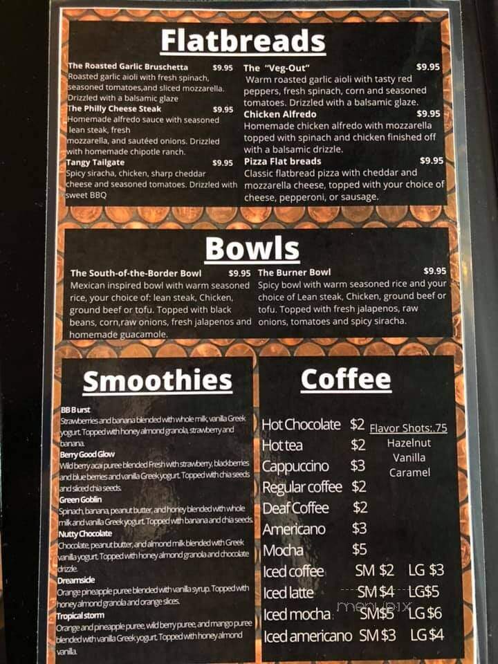 Bank Street Patio Bar - Ocala, FL menu_pic