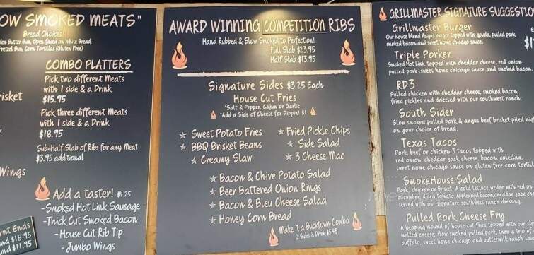 Fire Water BBQ - Geneva, IL menu_pic