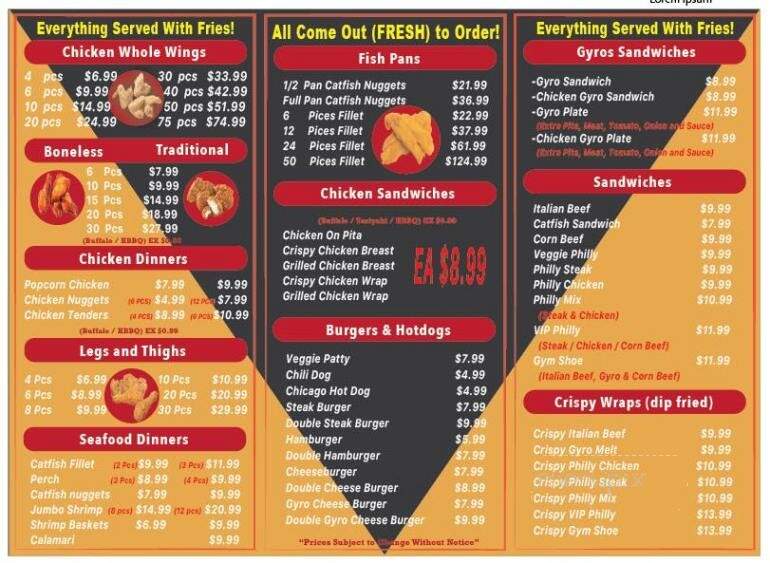 Abd's Diner - Bolingbrook, IL menu_pic