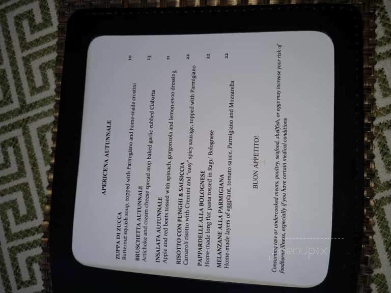 Voghera Ristorante & Apericena - Denver, CO menu_pic