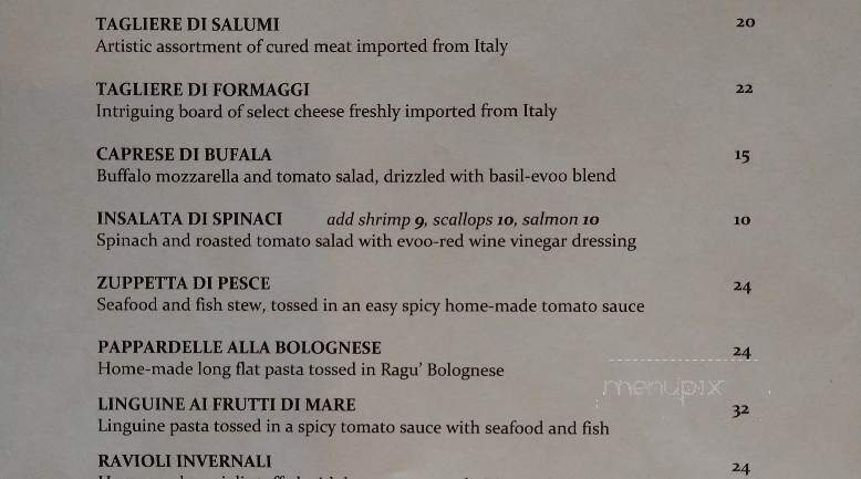 Voghera Ristorante & Apericena - Denver, CO menu_pic