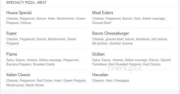 Pizza House - Belle River, ON menu_pic