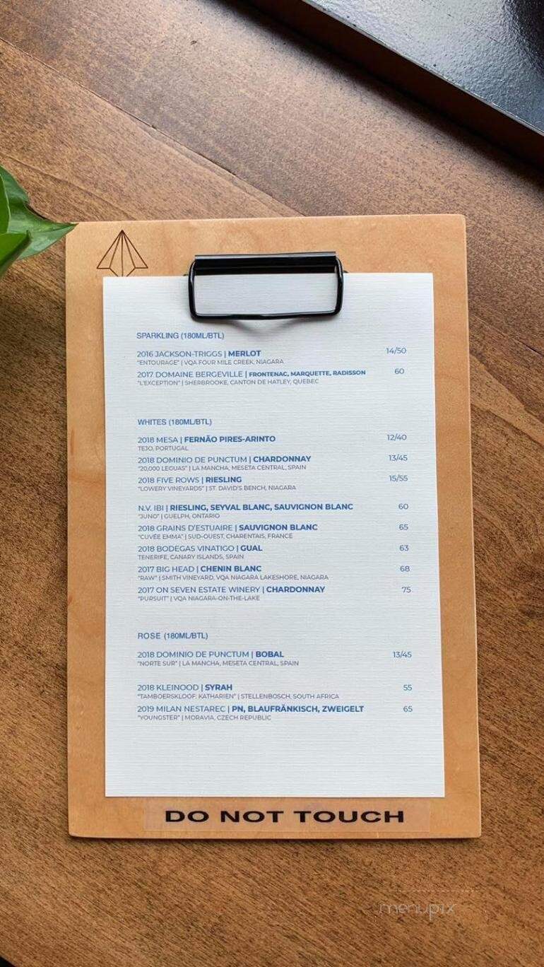 Dispatch - St. Catharines, ON menu_pic