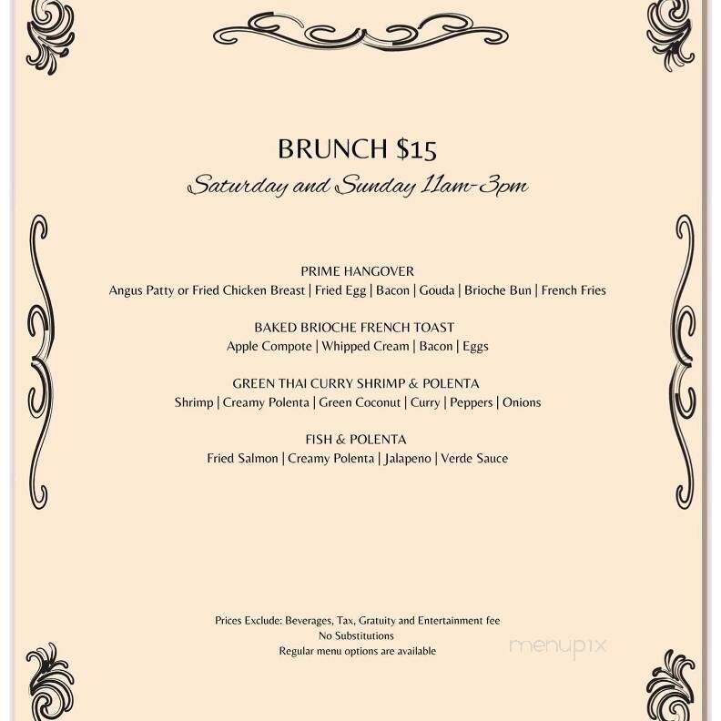 Prime 255 - Norfolk, VA menu_pic