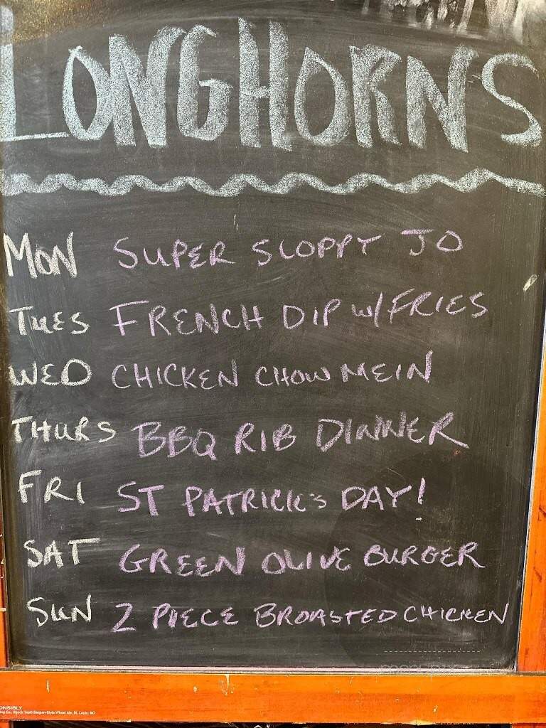 Longhorns Burger House - Lester Prairie, MN menu_pic