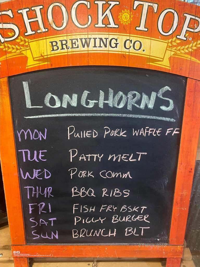 Longhorns Burger House - Lester Prairie, MN menu_pic