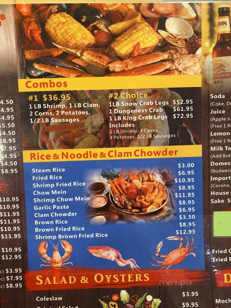 Juicy Crab Cajun Seafood & Chinese Food - Seaside, CA