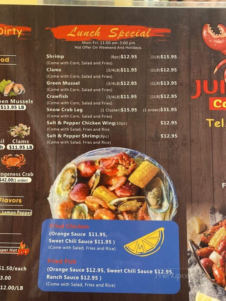 Juicy Crab Cajun Seafood & Chinese Food - Seaside, CA
