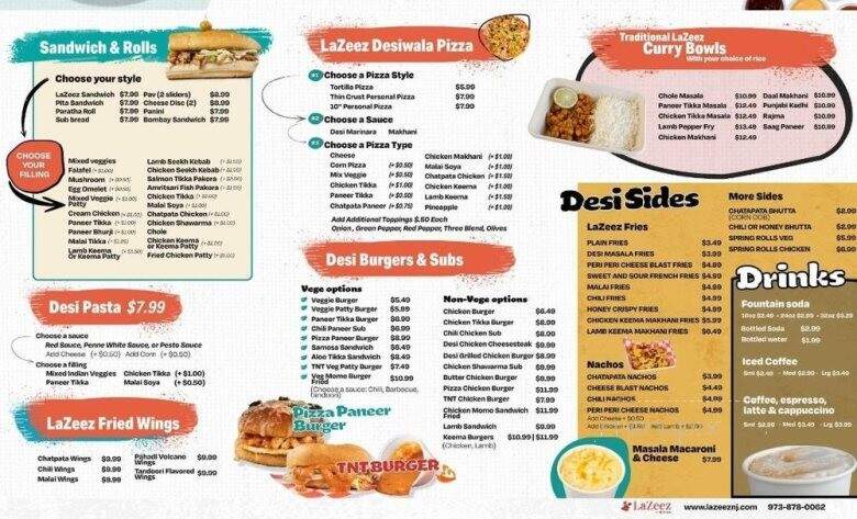 Lazeez By Dhaba - Parsippany-Troy Hills, NJ menu_pic