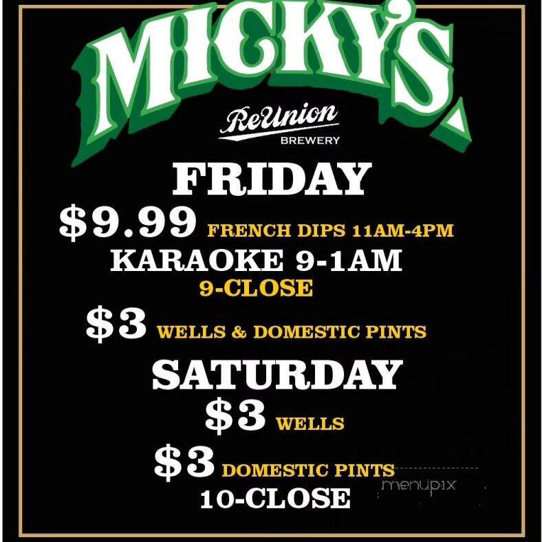 Micky's Irish Pub & Grill - North Liberty, IA