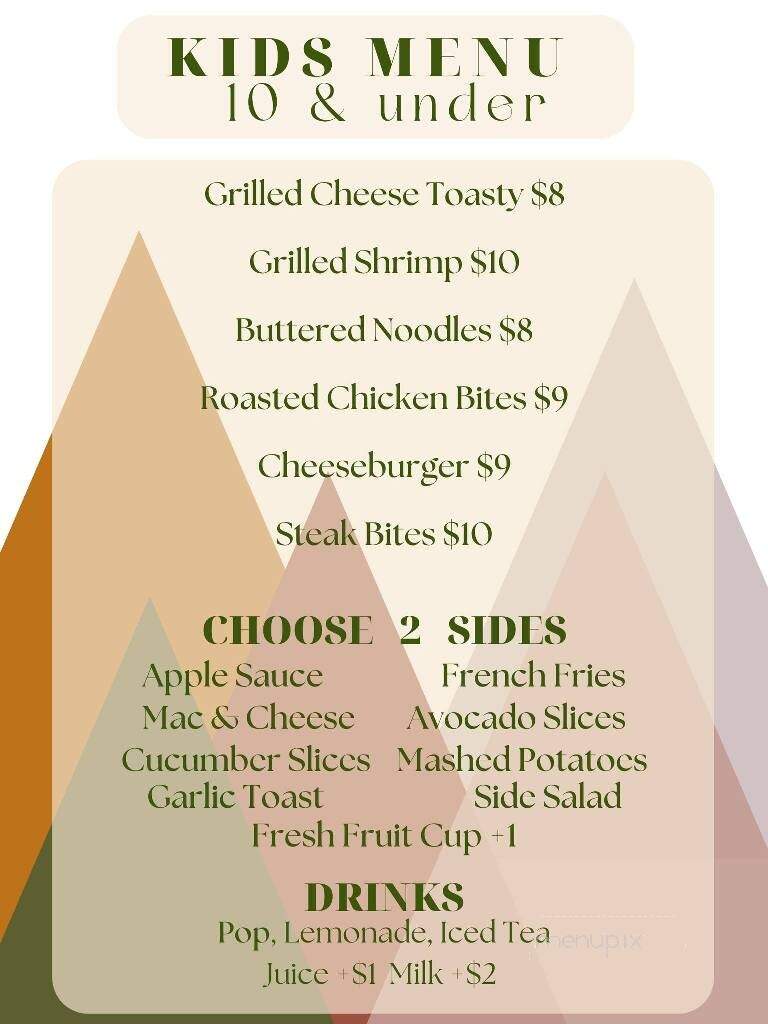 Arlington Public House - Rochester, IN menu_pic