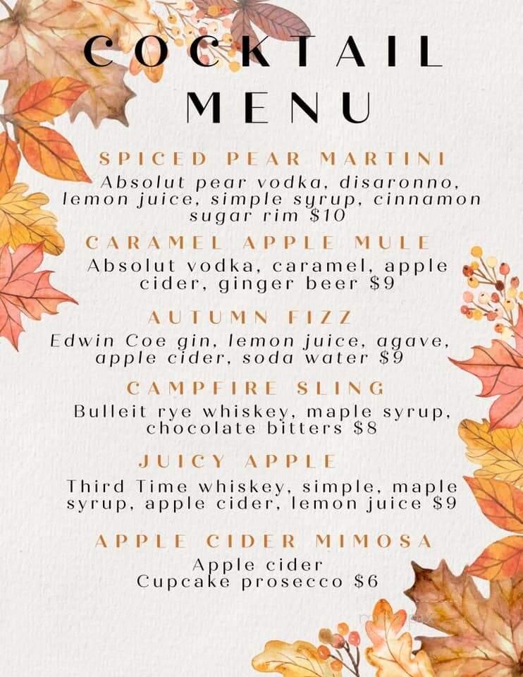 Arlington Public House - Rochester, IN menu_pic