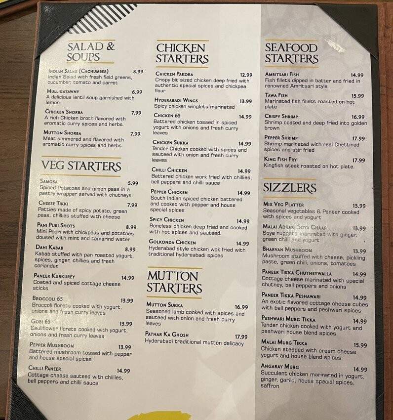 Biryani N BarBQ - Scarborough, ON menu_pic